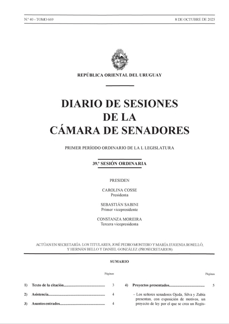DIARIO DE SESIONES DE LA CAMARA DE SENADORES del 08/10/2025